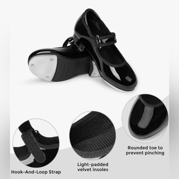 NEW- Tap shoes
Danskin
Big Girls
Dance shoes - Picture 5 of 11